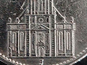 5 Mark Münze 1934 J Garnisonskirche Bild 4
