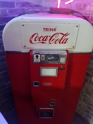 Getränkeautomat Coca-Cola Vendo V 80 50 er Jahre