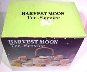 Tee-Service - Teeservice - 7-teilig - 70er - Harvest Moon - Keramik - unbenutzt + OVP Bild 8