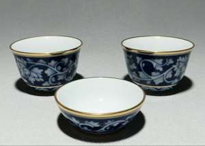Meissen Tee Dejeneur Chinese mit Blütenranken Limitierte Sonderedition von 75 Bild 9