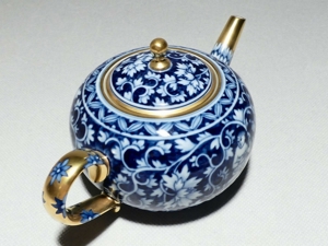 Meissen Tee Dejeneur Chinese mit Blütenranken Limitierte Sonderedition von 75 Bild 10