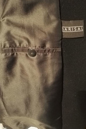 Damen Mantel Jacke schwarz mit Kunstpelzbesatz Größe 40 mit Kaschmir, Schurwolle Bild 5