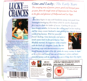 Lucky Chances Volume One - Jackie Collins - Promo DVD - nur Englisch Bild 2