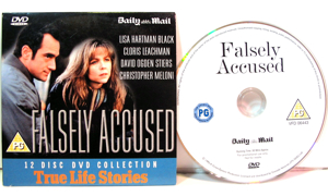 Falsely Accused - Lisa Hartman Black, Christopher Meloni - Promo DVD - nur Englisch