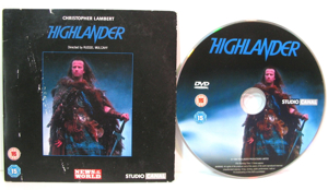 Highlander - Christopher Lambert, Sean Connery - Promo DVD - nur Englisch