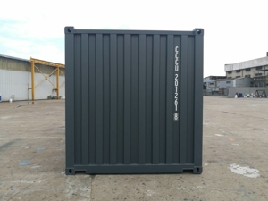 20 Fuß Seecontainer / Lagercontainer / Materiallager / Anthrazit / NEU Bild 4