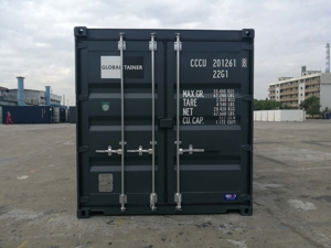 20 Fuß Seecontainer / Lagercontainer / Materiallager / Anthrazit / NEU Bild 2