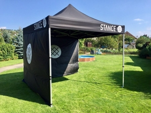 FALTZELT 3X4,5 M - AUS STAHL neu! easy up Zelt Bild 5