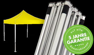 FALTZELT 3X4,5 M - AUS STAHL neu! easy up Zelt Bild 2