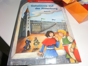 Ratekrimi&Quizkarten Ritter Lesefix Wissensbox mit Buch Kinderquiz Spiele
