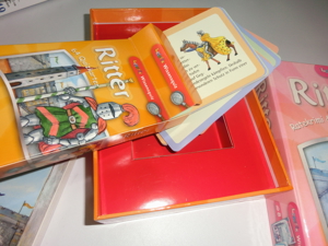 Ratekrimi&Quizkarten Ritter Lesefix Wissensbox mit Buch Kinderquiz Spiele Bild 4