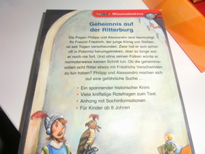 Ratekrimi&Quizkarten Ritter Lesefix Wissensbox mit Buch Kinderquiz Spiele Bild 2