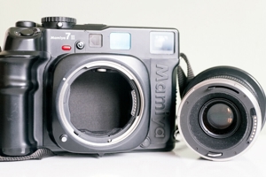 MAMIYA 7 II Mittelformat-Entfernungsmesser-Filmkamera (schwarz) mit 80 mm 1 4-Objektiv Bild 7