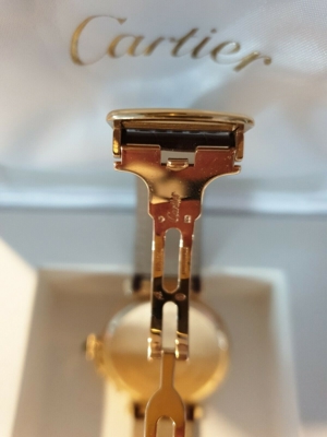 Cartier Pasha 18K 750er Massiv Gold Ref 2726 Automatik Herrenuhr 100% original Bild 3