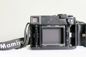 MAMIYA 7 II Mittelformat-Entfernungsmesser-Filmkamera (schwarz) mit 80 mm 1 4-Objektiv Bild 2