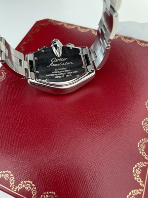 Cartier Roadster 2618 Chronograph verpackt Zifferblatt auf der Rückseite Bild 5