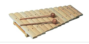 Xylophon Glockenspiel aus Holz
