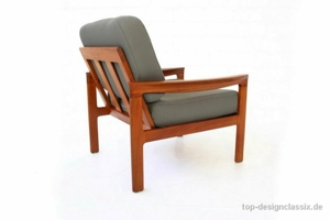 wie neu! Arne Wahl Iversen Vintage Teak Sessel Danish 60er 70er Bild 6