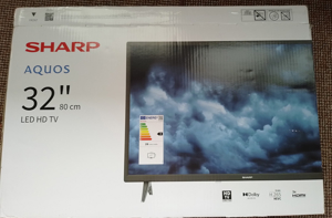 SHARP Fernseher LED TV 32 Zoll neuwertig in OVP Bild 1
