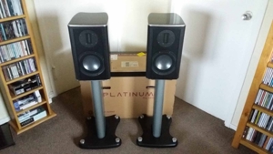 Monitor Audio Platinum PL100 Lautsprecher und passende Ständer Bild 2