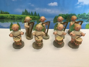 WENDT & KÜHN ALTE VERSCHIEDENE ENGEL ERZGEBIRGE Bild 3