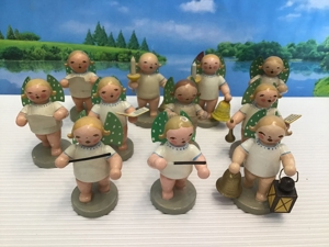 WENDT & KÜHN ALTE VERSCHIEDENE ENGEL ERZGEBIRGE Bild 15