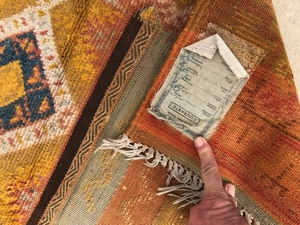 Zwei Original handgeknüpfte Berberteppiche aus Marokko Bild 2