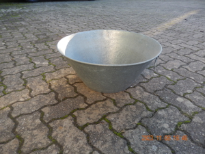 Wanne, verzinkt, Volumen ca 40 Liter Bild 2