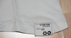 Weißes Langarm-Shirt - Größe S - tolles Design - von G-STAR !!! Bild 4