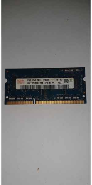 RAM2GB 1Rx8 DDR3-1600 RAM PC3-12800S-11-11-B2Notebook Arbeitsspeicher gebraucht, guter Zustand,100% Bild 2