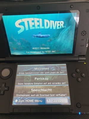 Nintendo 3DS Spiel Steeldiver  Bild 6