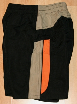 Bade - Shorts - Größe 122 - 128 - Badehose - Bermudas - sportlich Bild 2