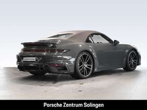 Porsche 992 911Turbo S Cabriolet PTS schiefergrau Sportabgasan Bild 2