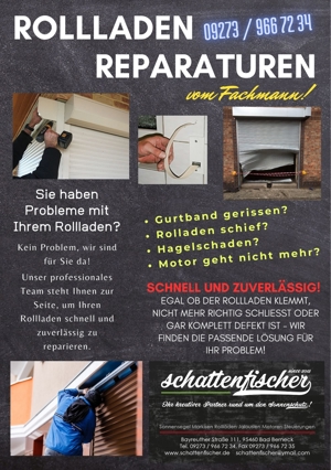 Rollladen Reparaturen in Bayreuth Bild 1