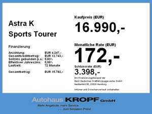 Opel Astra K Sports Tourer 1.2 Turbo  Edition LED Bild 4