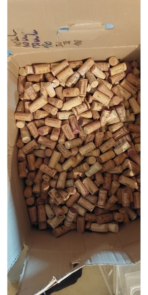gebrauchte Weinkorken Basteln Kork Bastelkorken Korken Naturkork Kork Naturprodukt  Bild 3