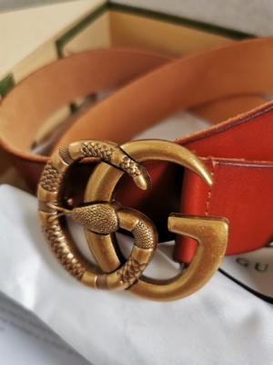 orig Gucci Gürtel Belt Used Vintage Look  Bild 3