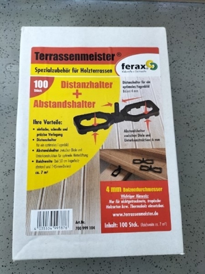 Terrassenmeister 4 mm Distanzhalter Bild 2