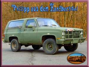 Chevrolet Blazer Chevy M1009 US Army 4x4 Utility Truck Hardtop