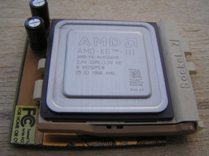 CPU AMD K6-III 450AHX - Prozessor 450 MHz f. Sammler Bild 3