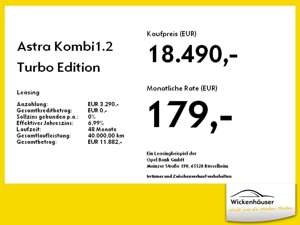 Opel Astra Kombi1.2 Turbo Edition LM LED BT Klim PDC Bild 4