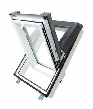Kunststoff Dachfenster SKYFENSTER Skylight + Eindeckrahmen - Velux  Bild 3