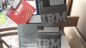 Disketten 8 Zoll, 5,25", 3,5" (nostalgische Datenträger) "Rarität" Bild 4