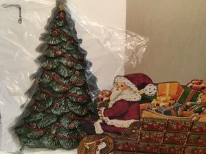 Villeroy boch,  grosser tannenbaum mit adventskalender 24 ornamente vorhanden. Bild 5