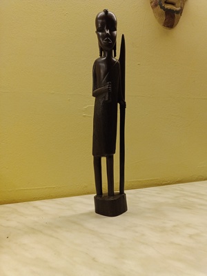 afrikanische Figur Massai Kenia  Bild 1