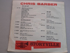 Schallplatten: 2 x Chris Barber  Bild 6