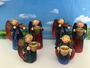 Wendt & Kühn 6 alte Engel Erzgebirge 