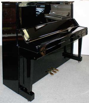 Klavier Yamaha UX, 131 cm, schwarz poliert, Nr. 2107141, 5 Jahre Garantie Bild 2