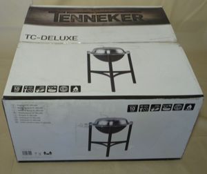 Holzkohlegrill Tenneker TC-Deluxe   54cm, Kugelgrill, Kohlegrill, Grill, Unvollständig ohne Deckel Bild 1