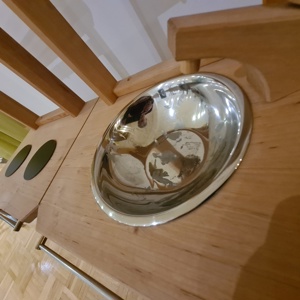 Schöllner Kinderküche aus Holz mit Backofen und Spüle Bild 6